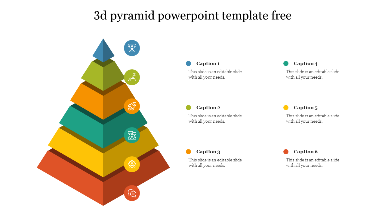 3d pyramid powerpoint template free
